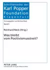 Was Bleibt Vom Positivismusstreit? cover