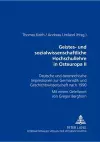 Geistes- Und Sozialwissenschaftliche Hochschullehre in Osteuropa II cover