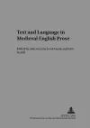 Text and Language in Medieval English Prose cover