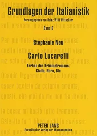 Carlo Lucarelli cover