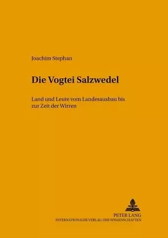 Die Vogtei Salzwedel cover