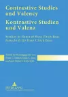 Contrastive Studies and Valency Kontrastive Studien Und Valenz cover