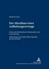 Der Abschluss Eines Aufhebungsvertrags cover