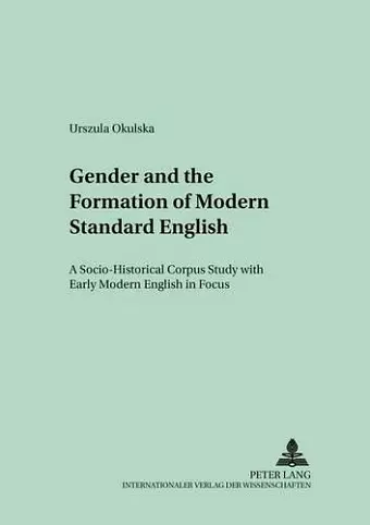 Gender and the Formation of Modern Standard English cover