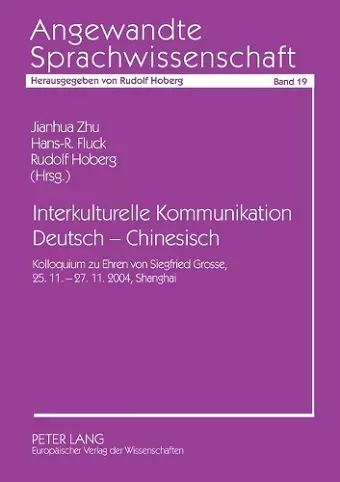 Interkulturelle Kommunikation Deutsch - Chinesisch cover