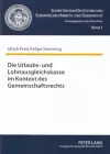 Die Urlaubs- Und Lohnausgleichskasse Im Kontext Des Gemeinschaftsrechts cover