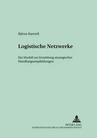 Logistische Netzwerke cover