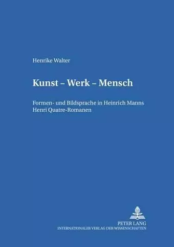 Kunst - Werk - Mensch cover