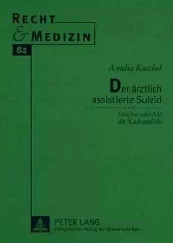 Der Aerztlich Assistierte Suizid cover