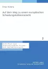 Auf dem Weg zu einem europaeischen Scheidungskollisionsrecht cover