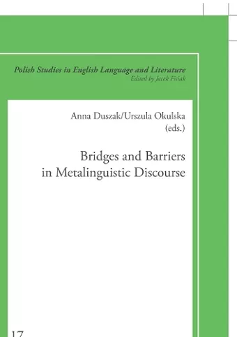 Bridges and Barriers in Metalinguistic Discourse cover