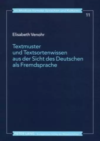 Textmuster Und Textsortenwissen Aus Der Sicht Des Deutschen ALS Fremdsprache cover