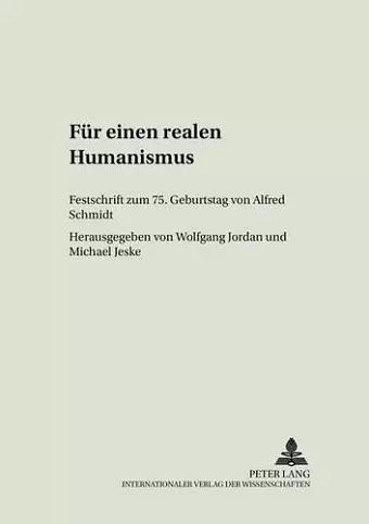 Fuer Einen Realen Humanismus cover