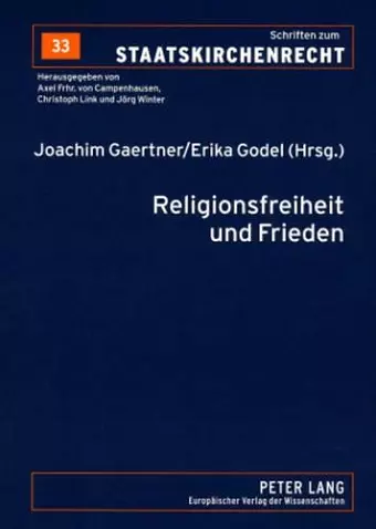 Religionsfreiheit Und Frieden cover