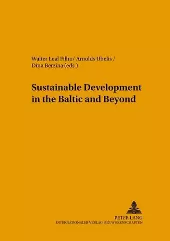 Sustainable Development in the Baltic and Beyond cover