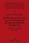 Aufklaerung, Demokratie Und Die Veraenderung Der Gesellschaftlichen Verhaeltnisse cover