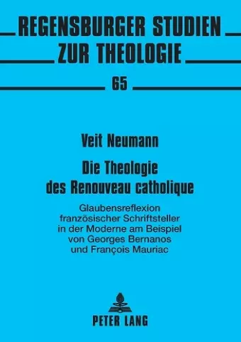 Die Theologie des Renouveau catholique cover