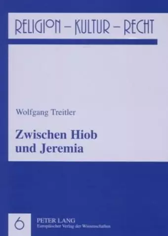 Zwischen Hiob Und Jeremia cover