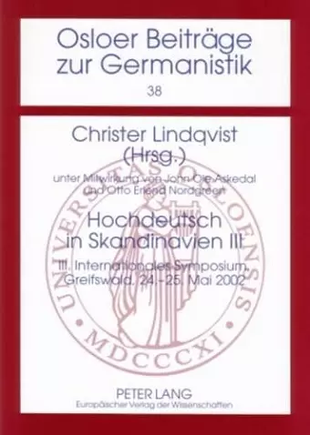 Hochdeutsch in Skandinavien III cover