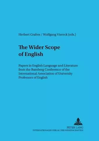 The Wider Scope of English cover