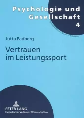 Vertrauen Im Leistungssport cover