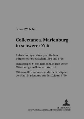 «Collectanea». Marienburg in Schwerer Zeit cover