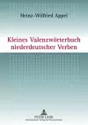 Kleines Valenzwoerterbuch Niederdeutscher Verben cover