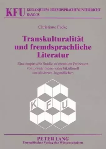 Transkulturalitaet Und Fremdsprachliche Literatur cover