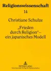 «Frieden Durch Religion» - Ein Japanisches Modell cover