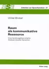 Raum ALS Kommunikative Ressource cover