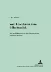 Vom Lesedrama Zum Buehnenstueck cover