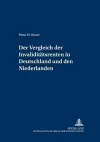 Der Vergleich Der Invaliditaetsrenten in Deutschland Und Den Niederlanden cover