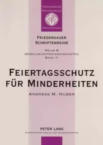 Feiertagsschutz Fuer Minderheiten cover