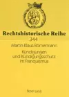 Kuendigungen Und Kuendigungsschutz Im Franquismus cover