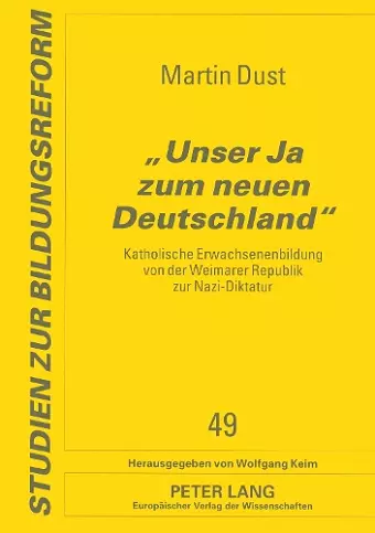 Unser Ja zum neuen Deutschland cover