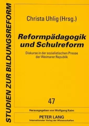 Reformpaedagogik Und Schulreform cover