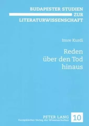 Reden Ueber Den Tod Hinaus cover