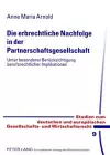 Die Erbrechtliche Nachfolge in Der Partnerschaftsgesellschaft cover