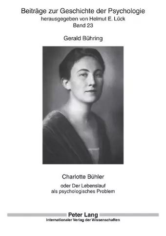 Charlotte Buehler cover