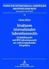 Strukturen Internationalen Subventionsrechts cover