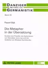 Die Metapher in Der Uebersetzung cover