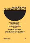 Wohin steuert die Bundesrepublik? cover