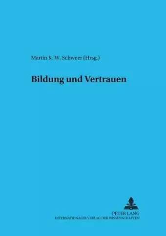 Bildung Und Vertrauen cover