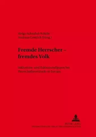 Fremde Herrscher - Fremdes Volk cover