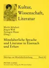 Mittelalterliche Sprache Und Literatur in Eisenach Und Erfurt cover