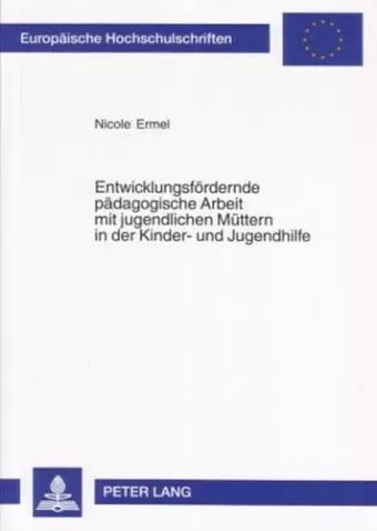 Entwicklungsfoerdernde Paedagogische Arbeit Mit Jugendlichen Muettern in Der Kinder- Und Jugendhilfe cover