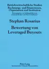 Bewertung Von Leveraged Buyouts cover