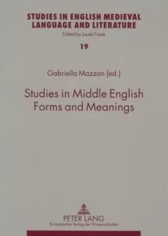 Studies in Middle English Forms and Meanings cover