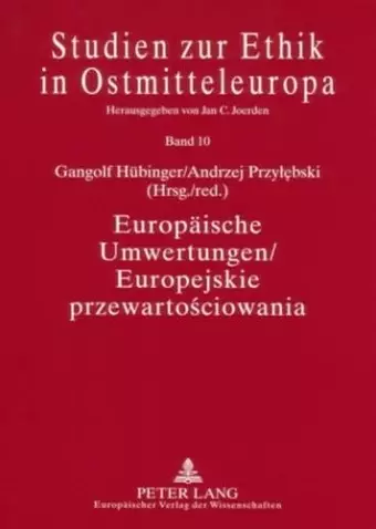 Europaeische Umwertungen / Europejskie Przewartościowania cover