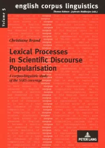 Lexical Processes in Scientific Discourse Popularisation cover